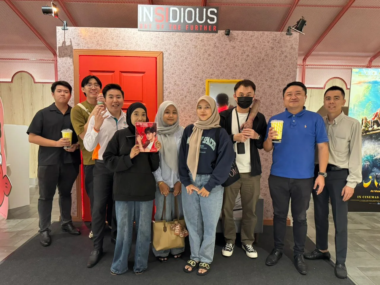 BLS Advisory team during a group outing at GSC